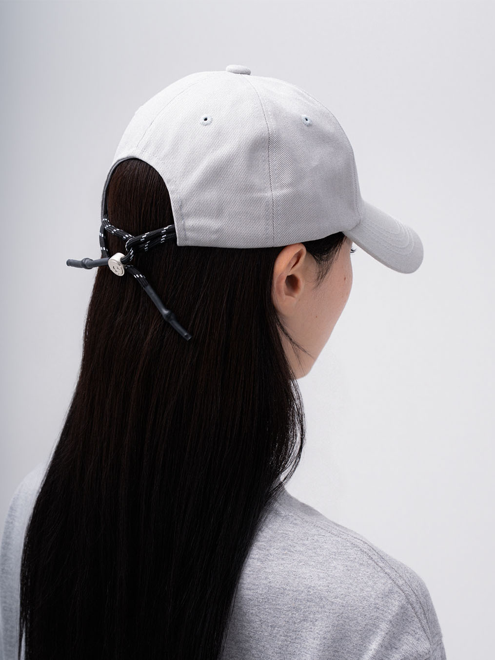 Box Logo String Cap (Grey)