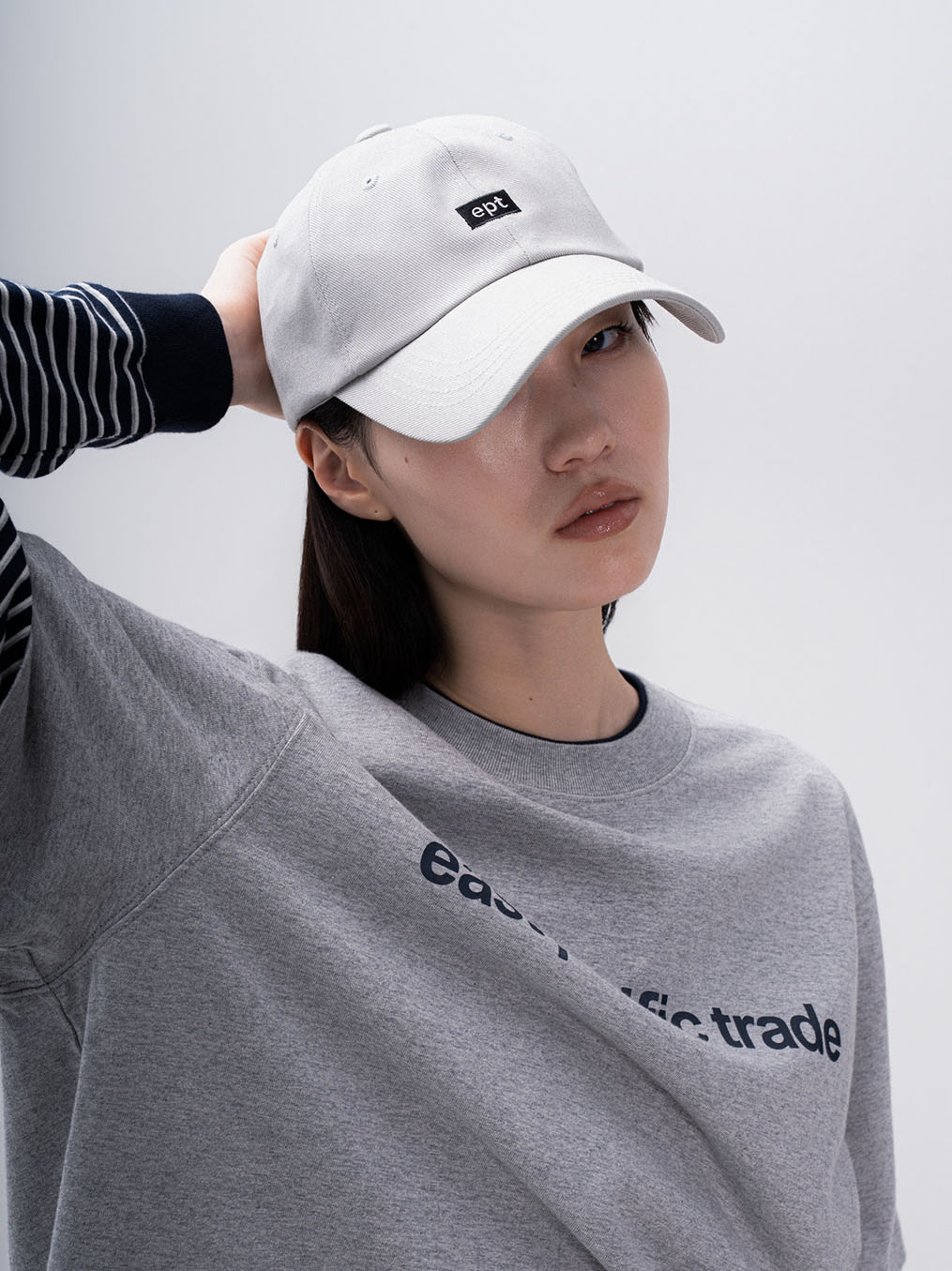 Box Logo String Cap (Grey)