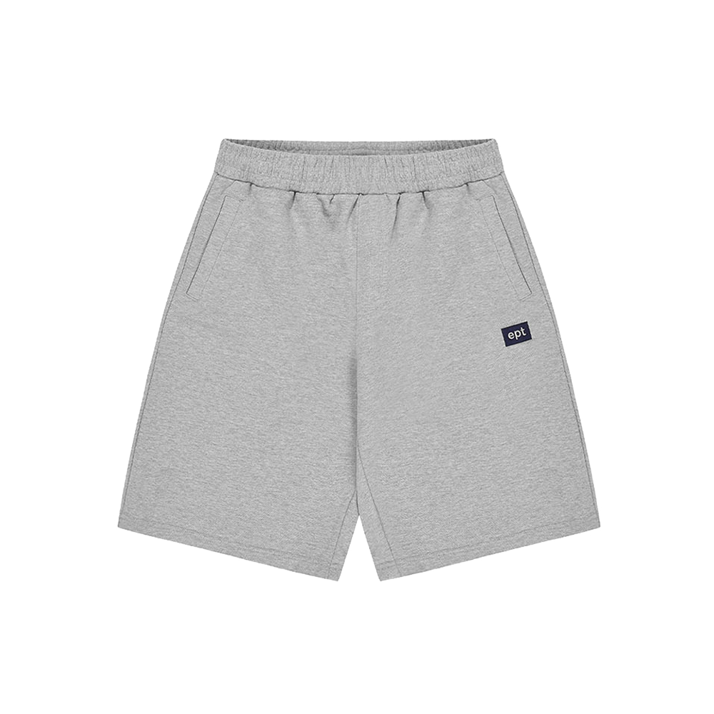 Box Logo Sweatshort (Melange Grey) – EPT
