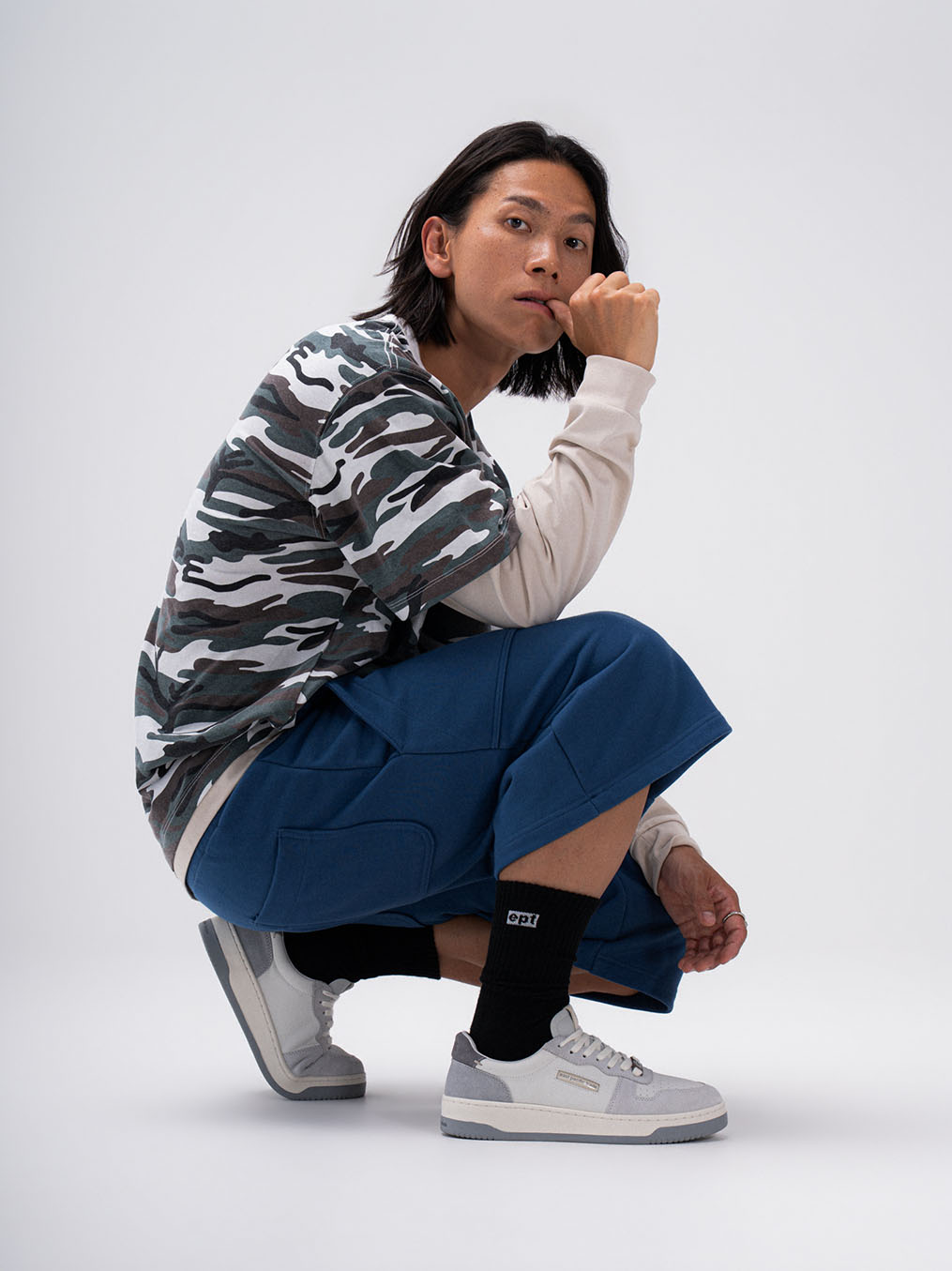 Camo Layered T-Shirt (Camo)