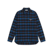 Checked Flannel Shirt (Blue)