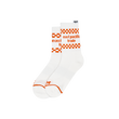 Checkerboard Socks (White)