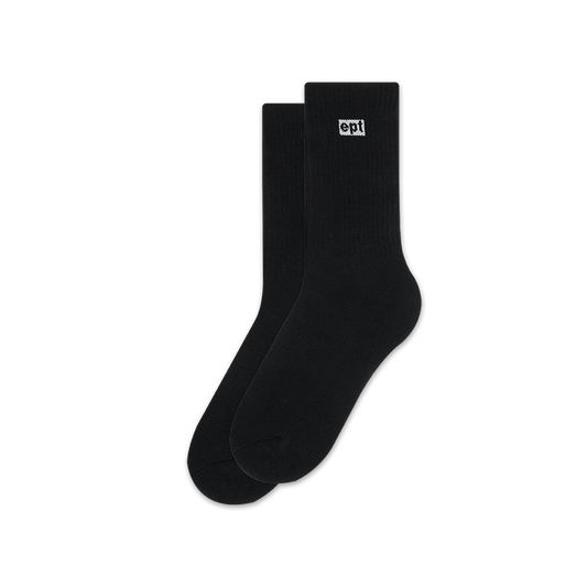 Classic Box Logo Socks (Black)