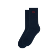 Classic Box Logo Socks (Navy)