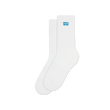 Classic Box Logo Socks (White)