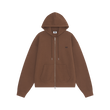 Classic Logo Hoodie Zip up (Brown)