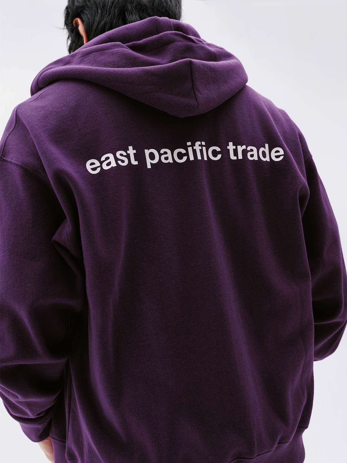 Classic Logo Hoodie Zip up (Purple)