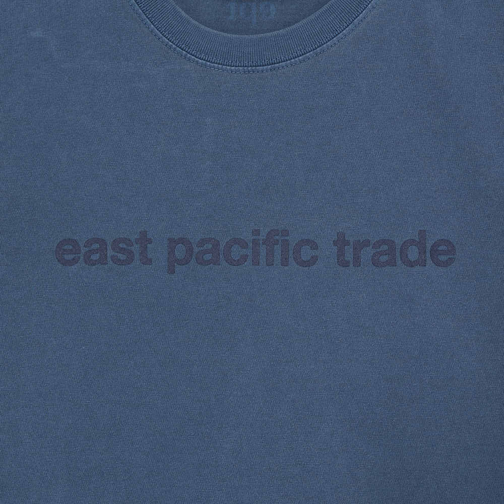 Classic Logo Pigment Dyed T-Shirt (Navy)
