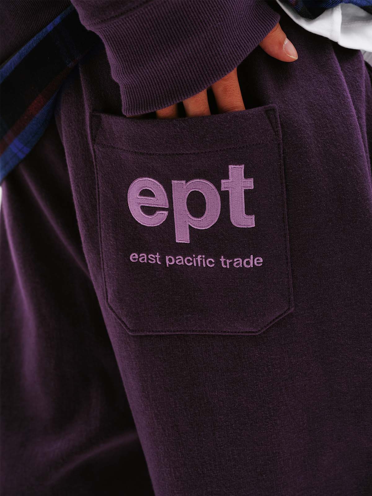 Classic Logo Sweat Pants (Purple)