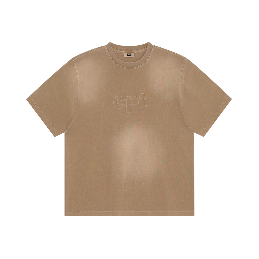 Classic Logo Washed T-Shirt (Brown)