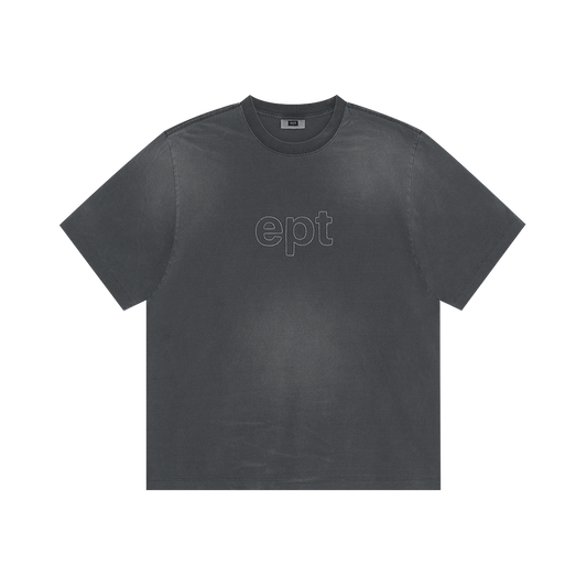 Classic Logo Washed T-Shirt (Charcoal)