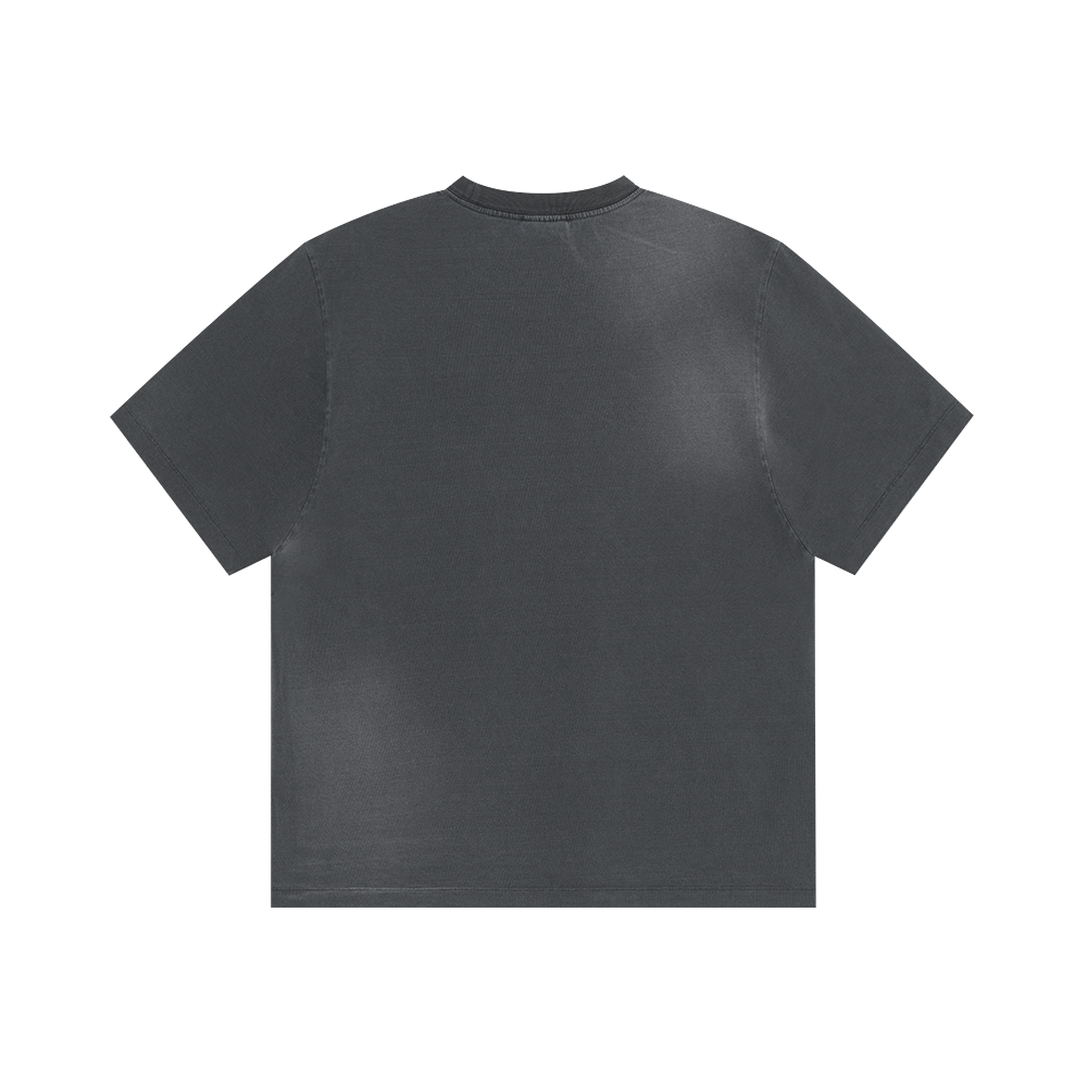 Classic Logo Washed T-Shirt (Charcoal)