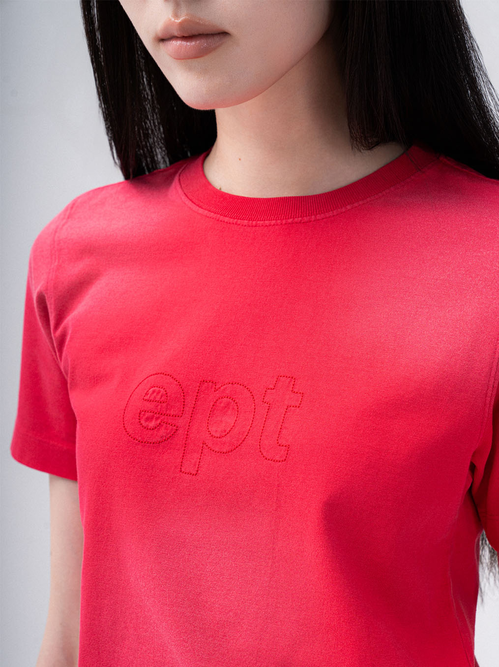 Classic Logo Washed T-Shirt (Red)