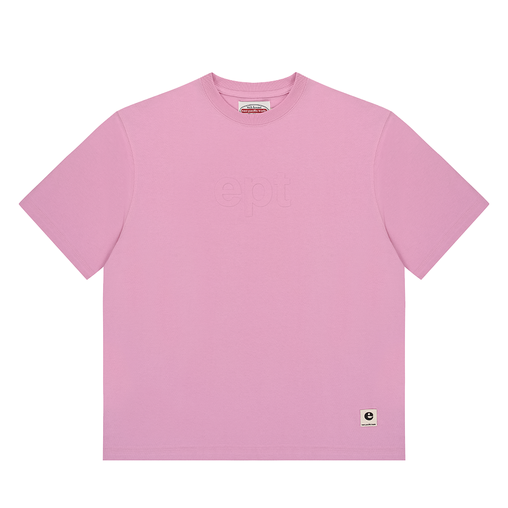 Classic Silicon Embo Logo T-Shirt (Pink)