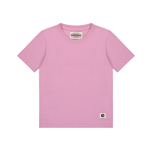 Classic Silicon Embo Logo T-Shirt (Pink)