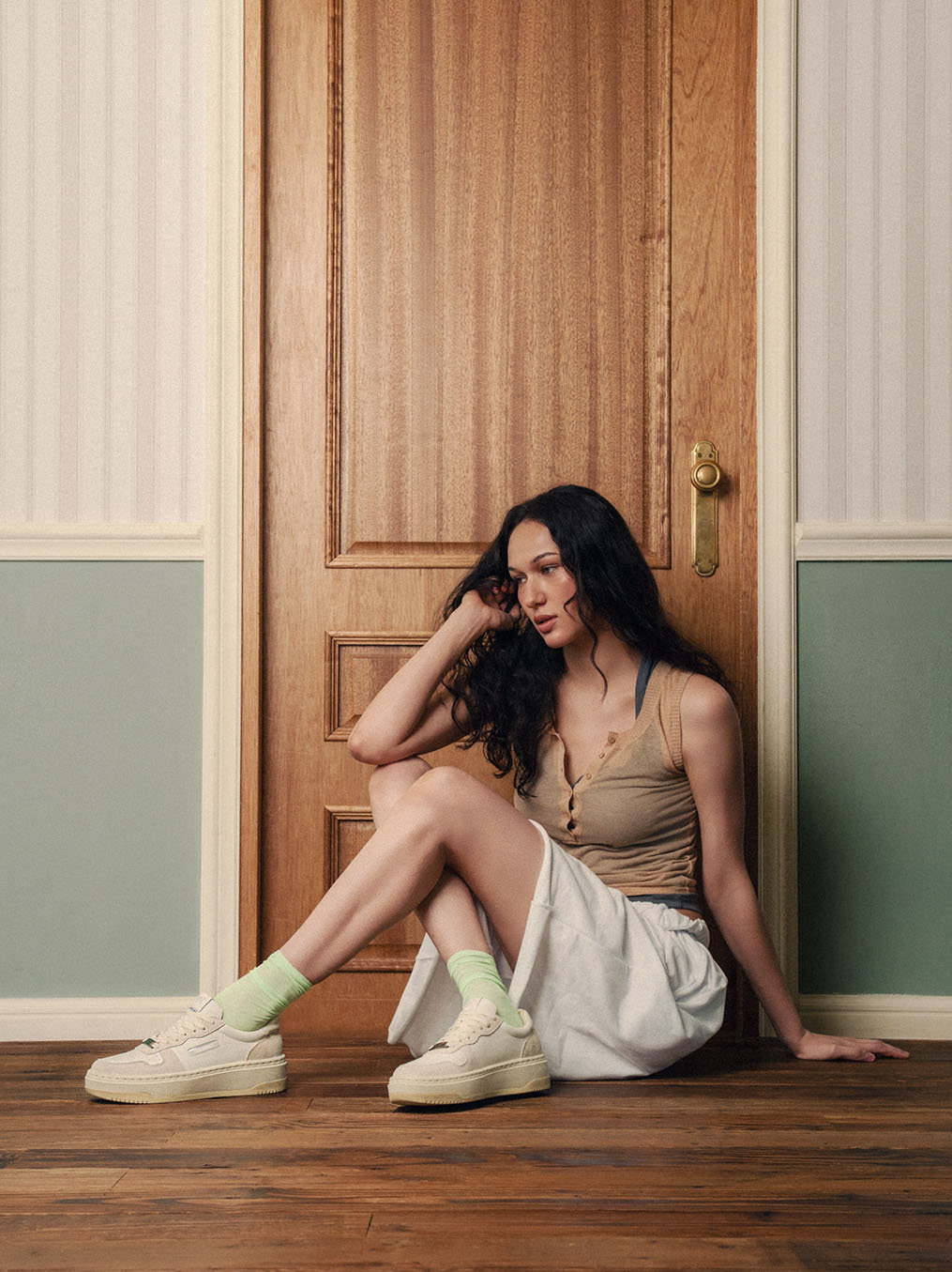 Court High (Off White/Cream)