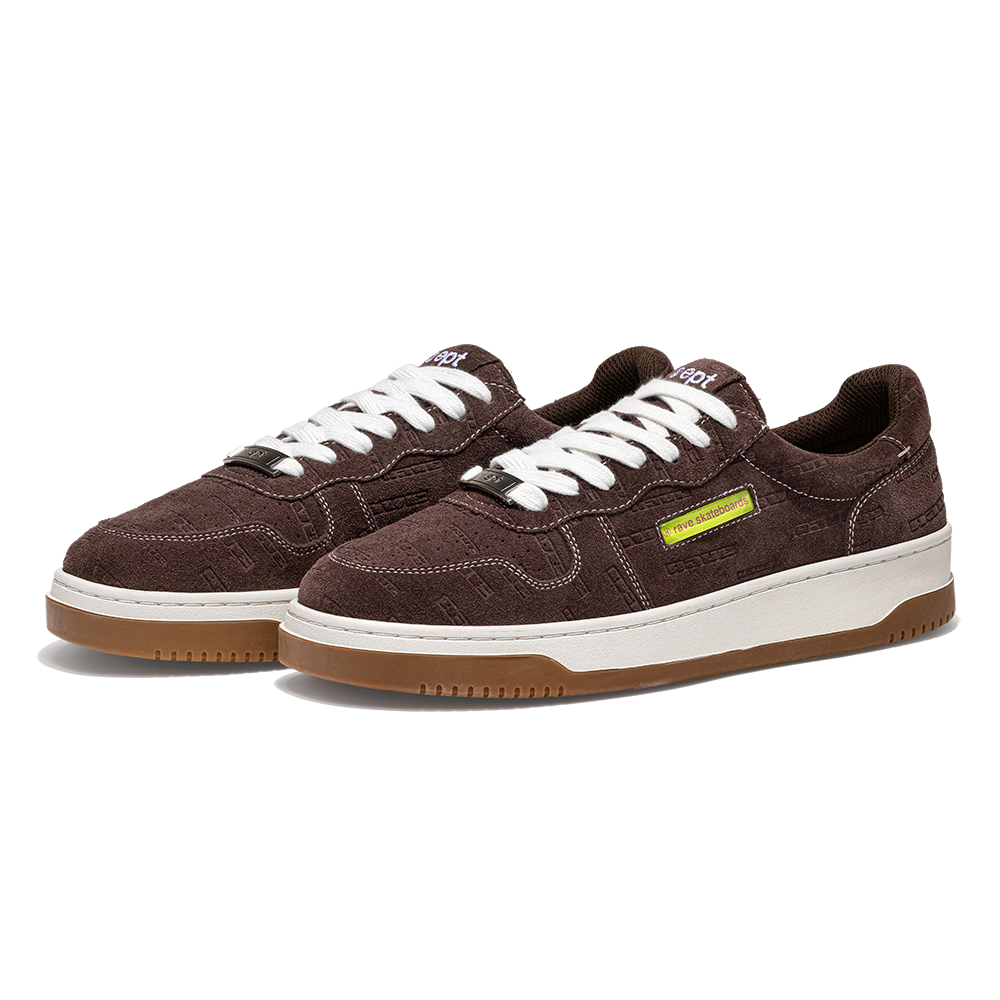 Court Rave (Brown/Lime)