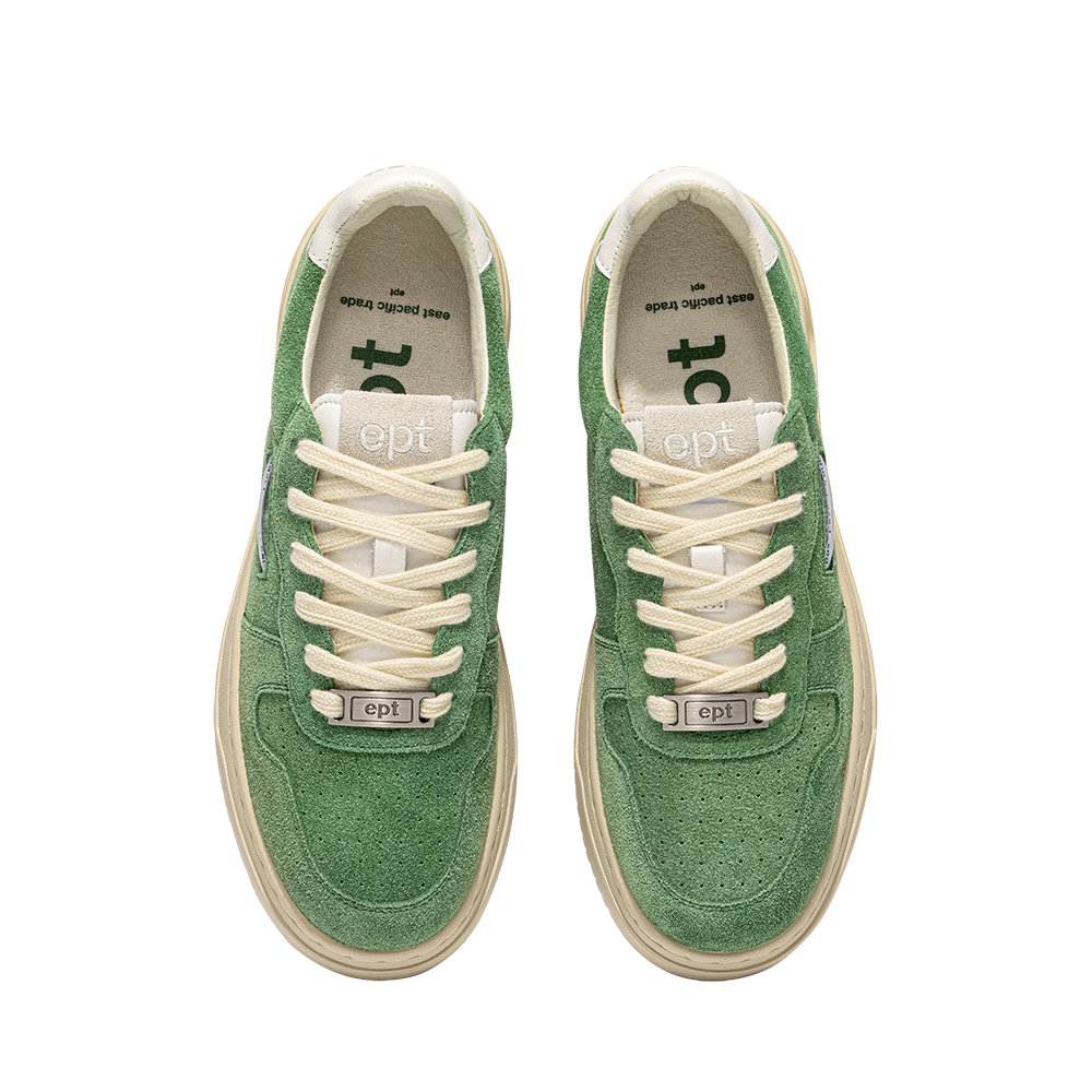 【ept】 ★ COURT SUEDE ★ TAUPE, GREEN, PURPLE Court Suede (Green) – EPT