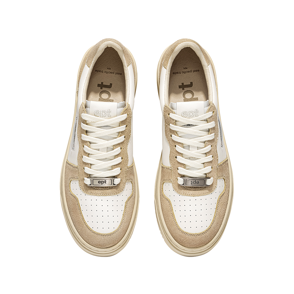 Court (Beige/White)