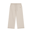 Cover Stitch Sweat Pants (Beige)