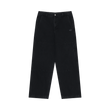 Denim Double Knee Work Pants (Black)