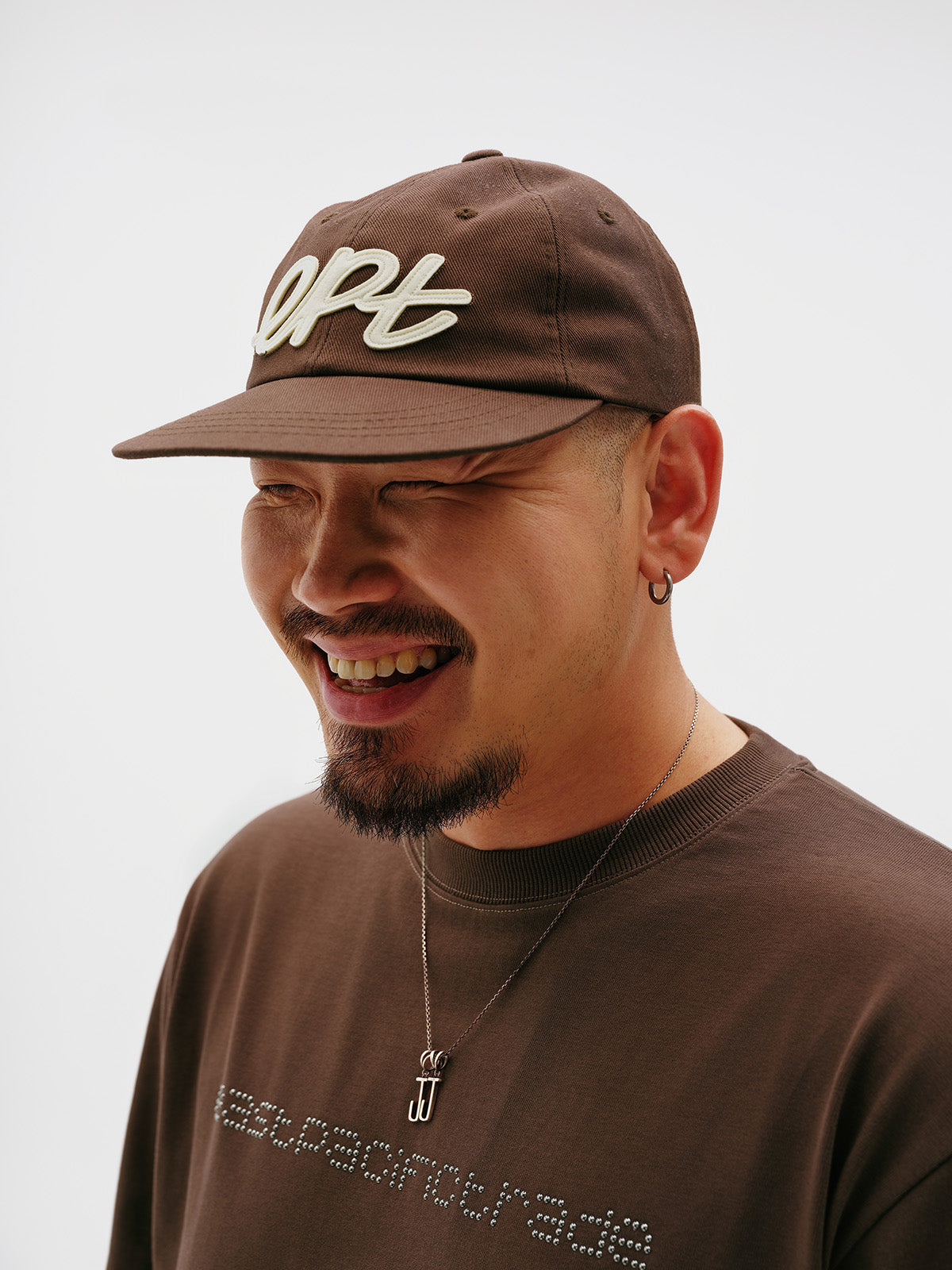 Doodle Logo Cap (Brown)