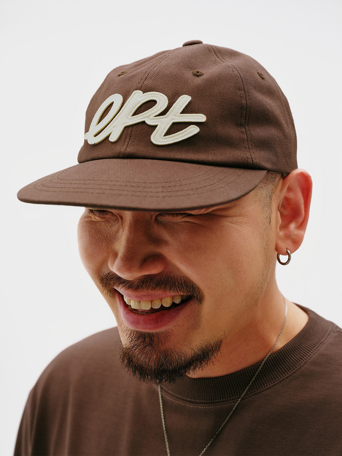 Doodle Logo Cap (Brown)