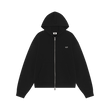 Classic Hood Zip Up (Black)