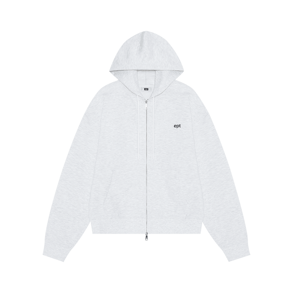 Classic Hood Zip Up (H/Ash)