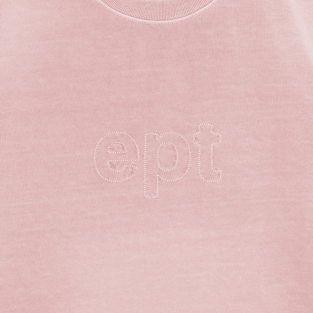 Classic Logo Washed T-Shirt (Pink)