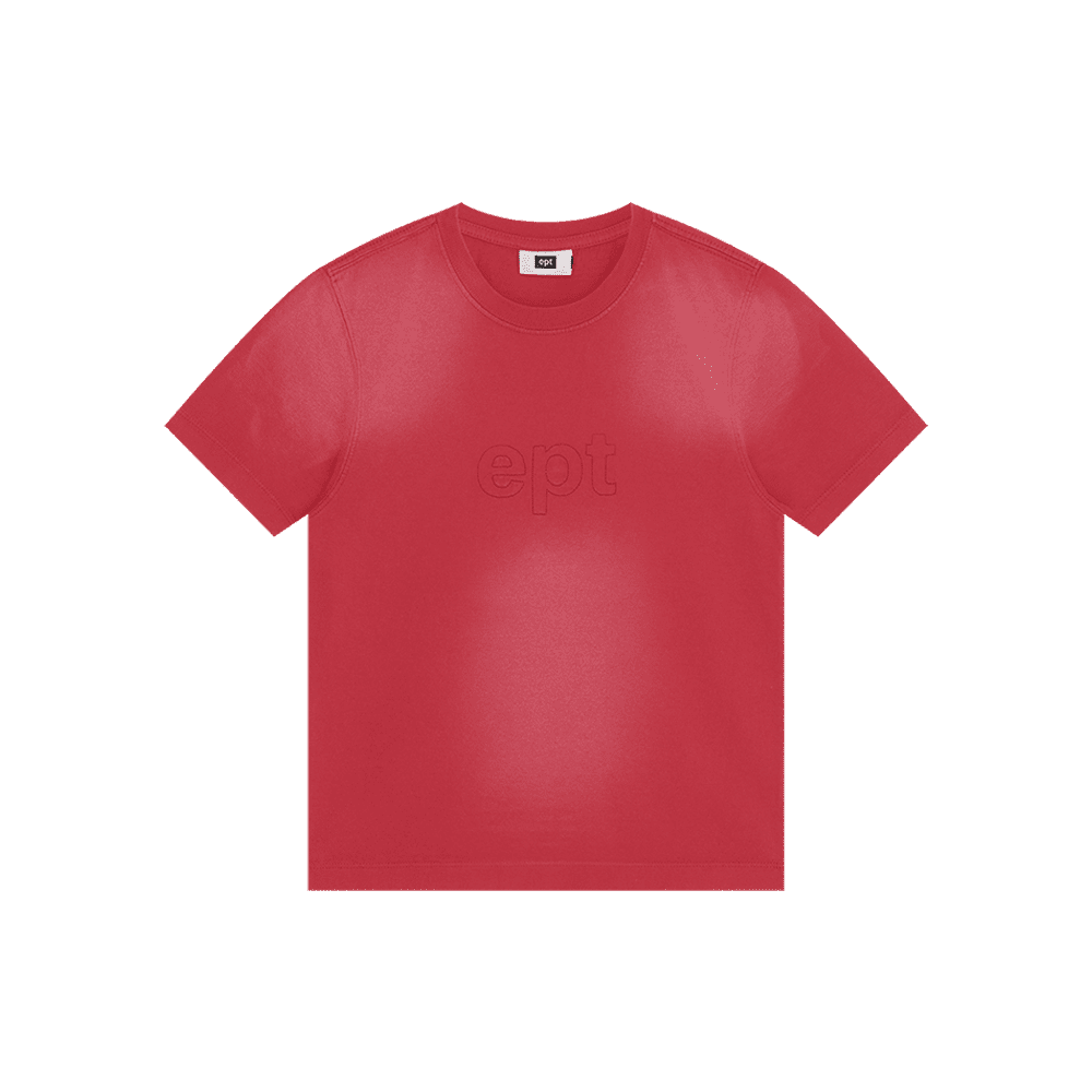 Classic Logo Washed T-Shirt (Red)