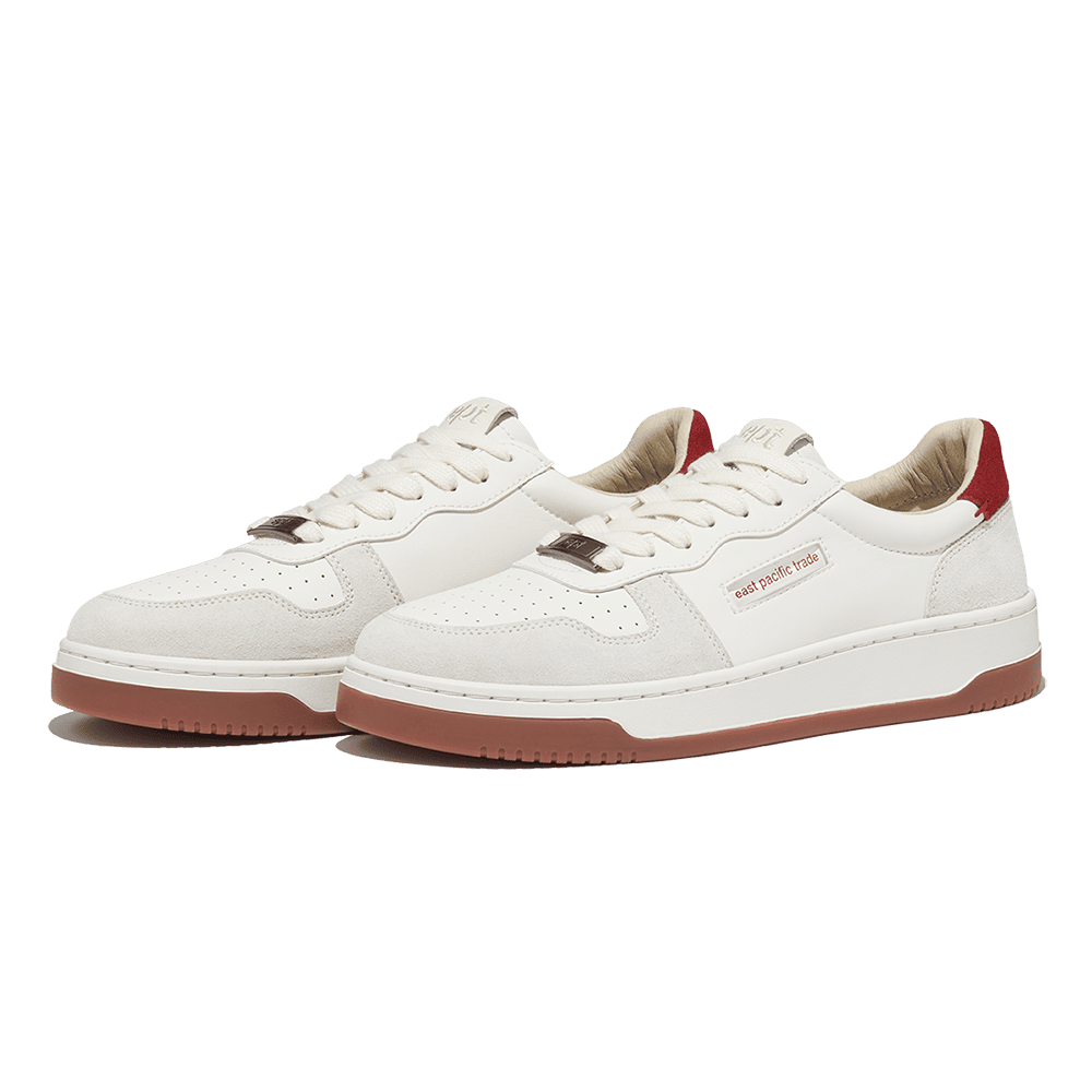 Court (Off White/Grey/Red)