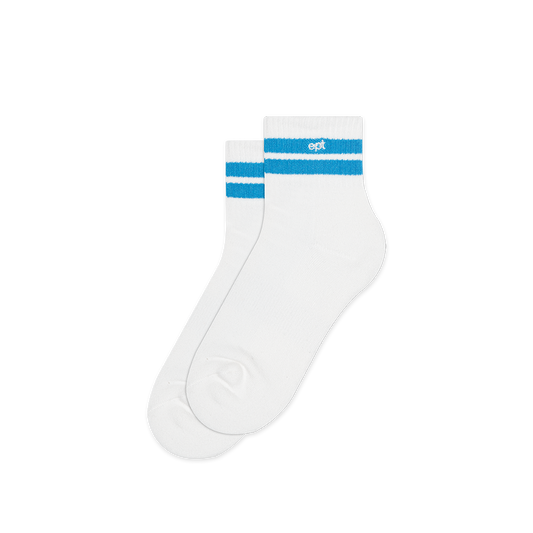 Double Line Socks (White)