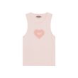 Heart Nibble Sleeveless (Pink)