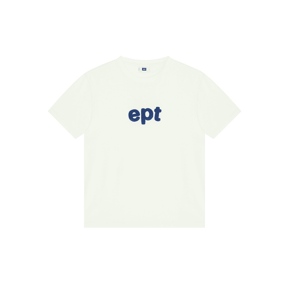 Heavy Stitch Logo T-Shirt (Cream)