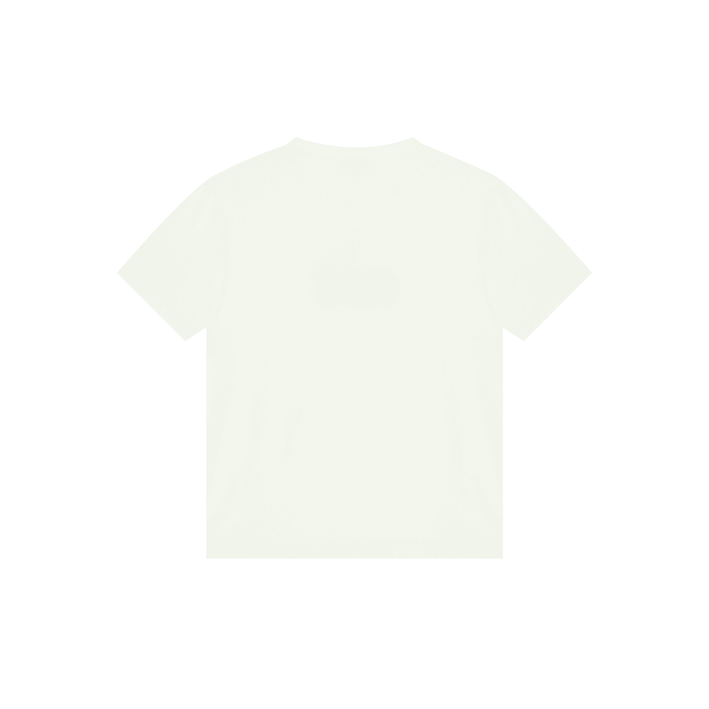 Heavy Stitch Logo T-Shirt (Cream)