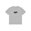 Heavy Stitch Logo T-Shirt (H/Grey)
