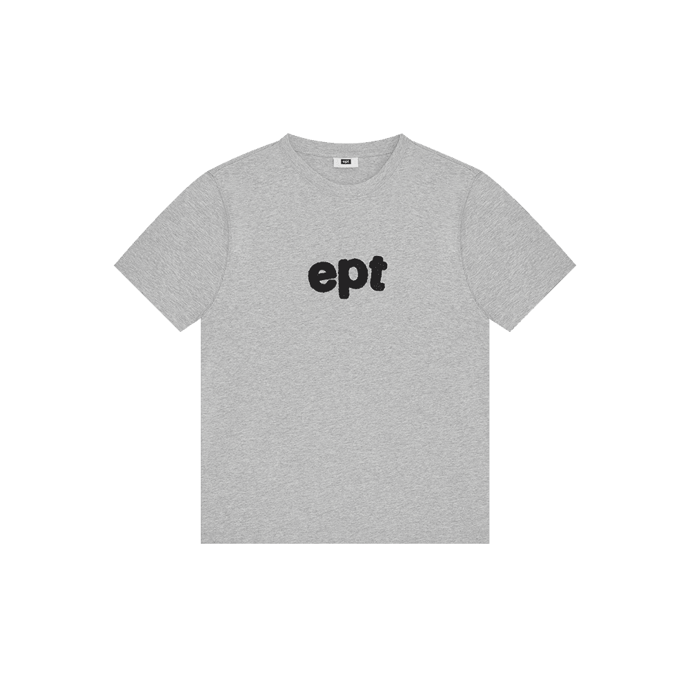 Heavy Stitch Logo T-Shirt (H/Grey)