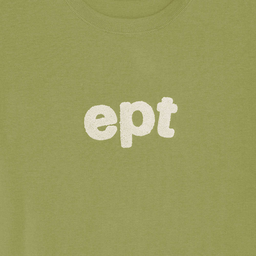 Heavy Stitch Logo T-Shirt (Olive)