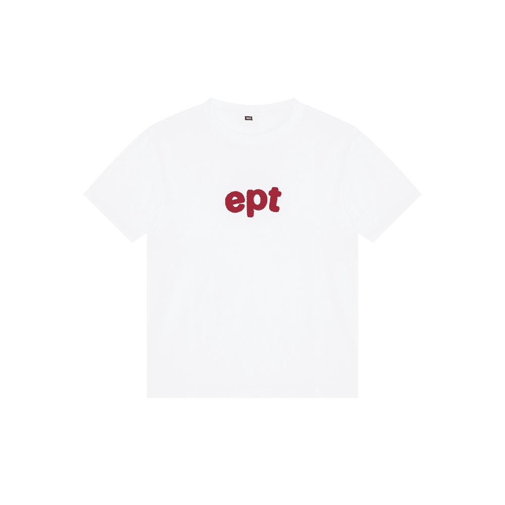 Heavy Stitch Logo T-Shirt (White)