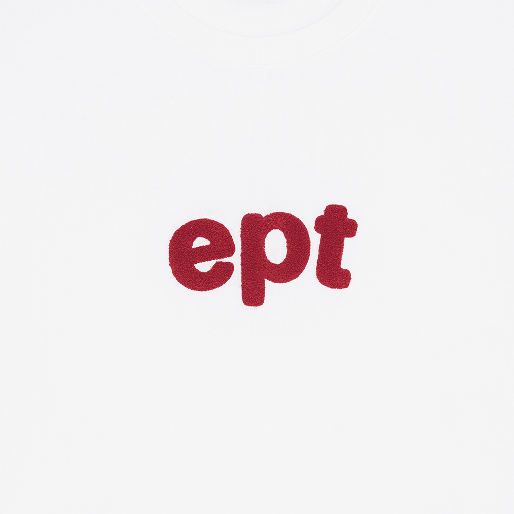 Heavy Stitch Logo T-Shirt (White)