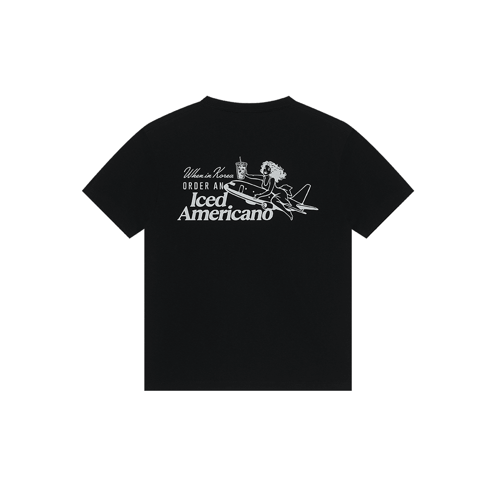 Iced Americano T-Shirt (Black)