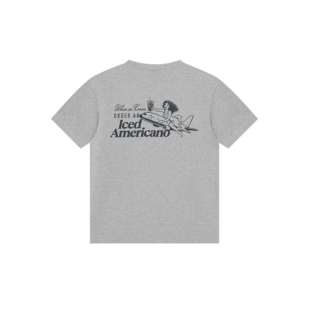 Iced Americano T-Shirt (H/Grey)