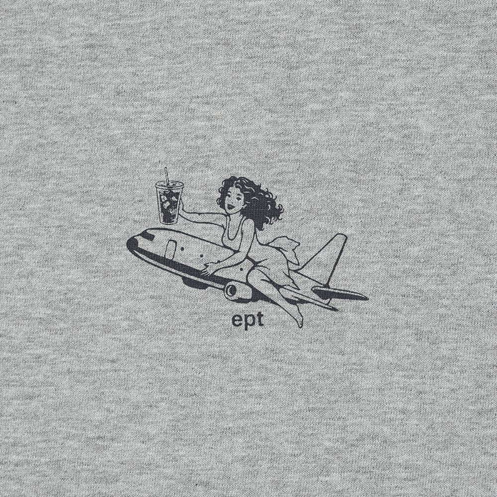 Iced Americano T-Shirt (H/Grey)