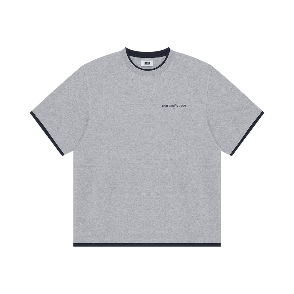 Layered T-Shirt (H/Grey)