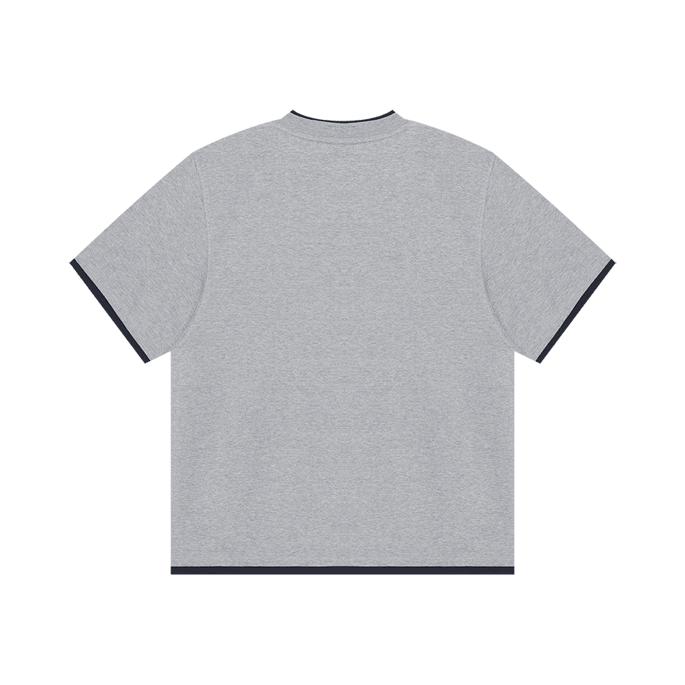 Layered T-Shirt (H/Grey)