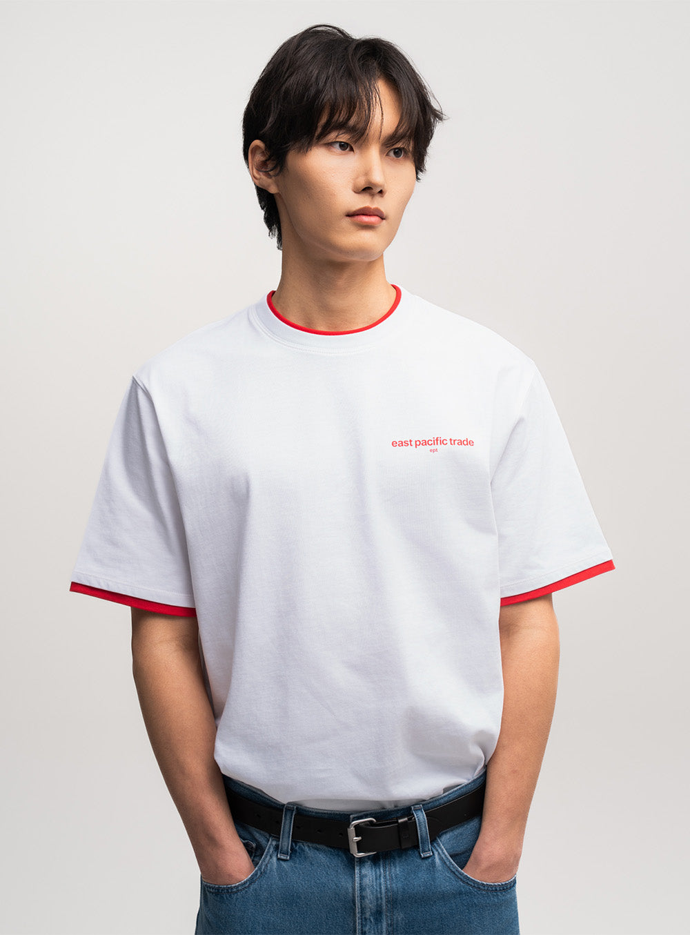 Layered T-Shirt (White)