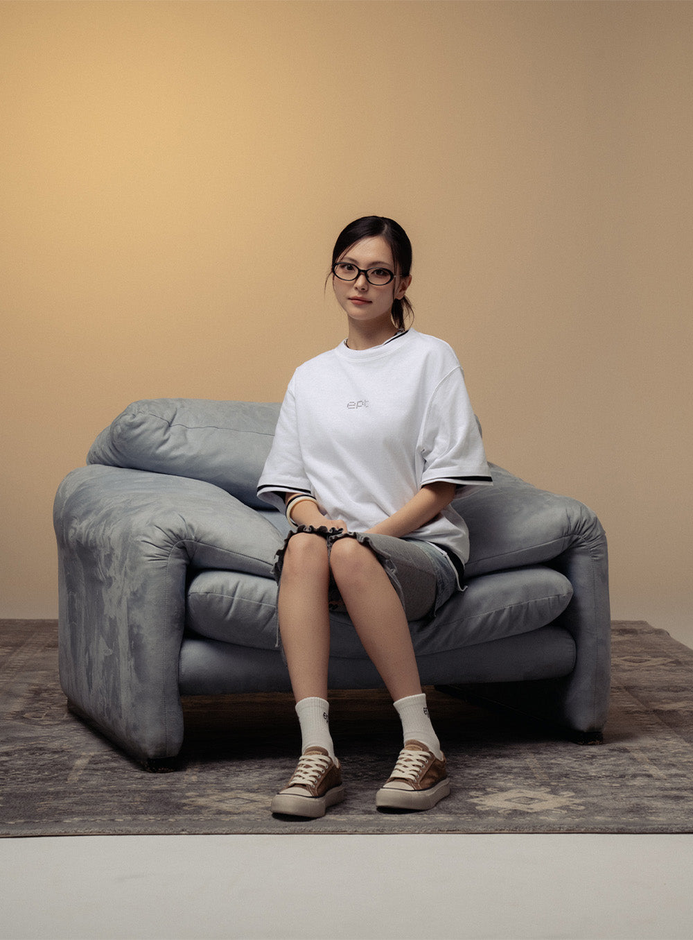 Studded EPT T-Shirt (White)