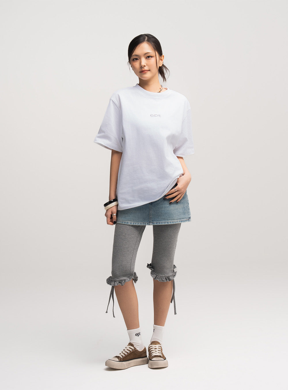 Studded EPT T-Shirt (White)