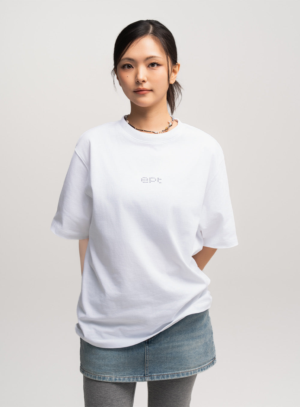 Studded EPT T-Shirt (White)